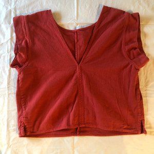 Esby Rose Top in Tomato